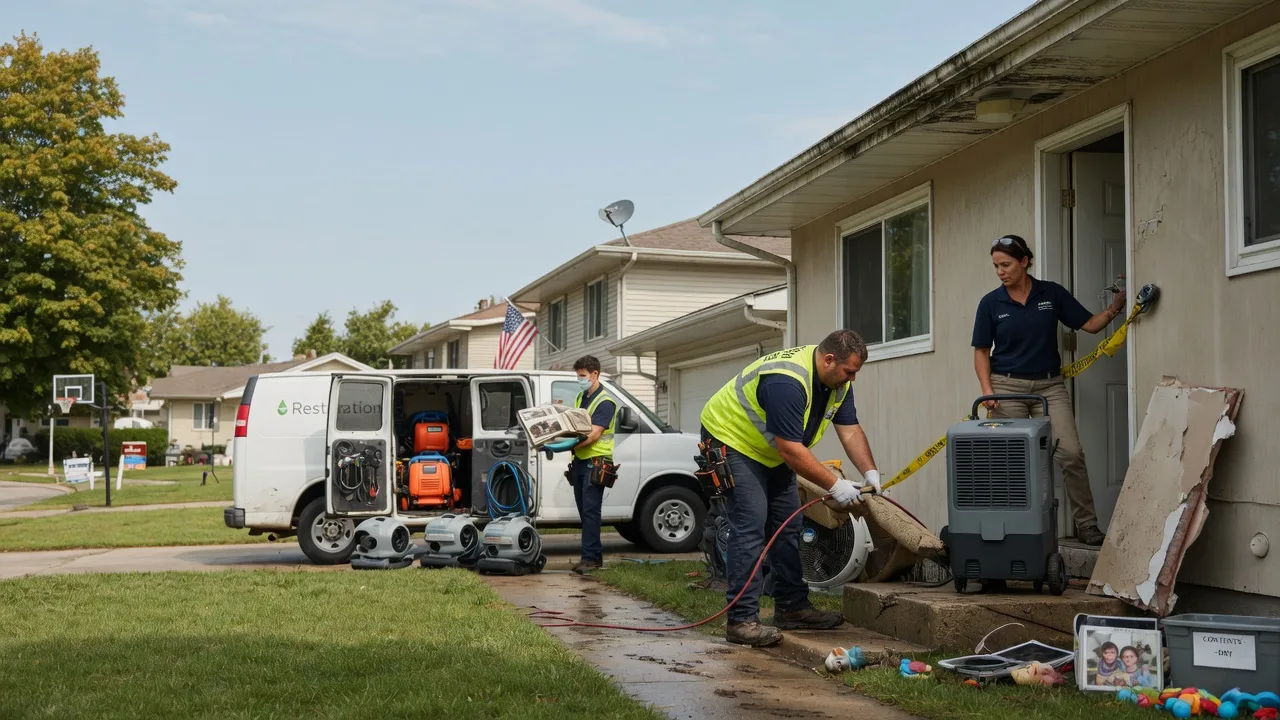 Water Damage Restoration in Lowell, MI near me